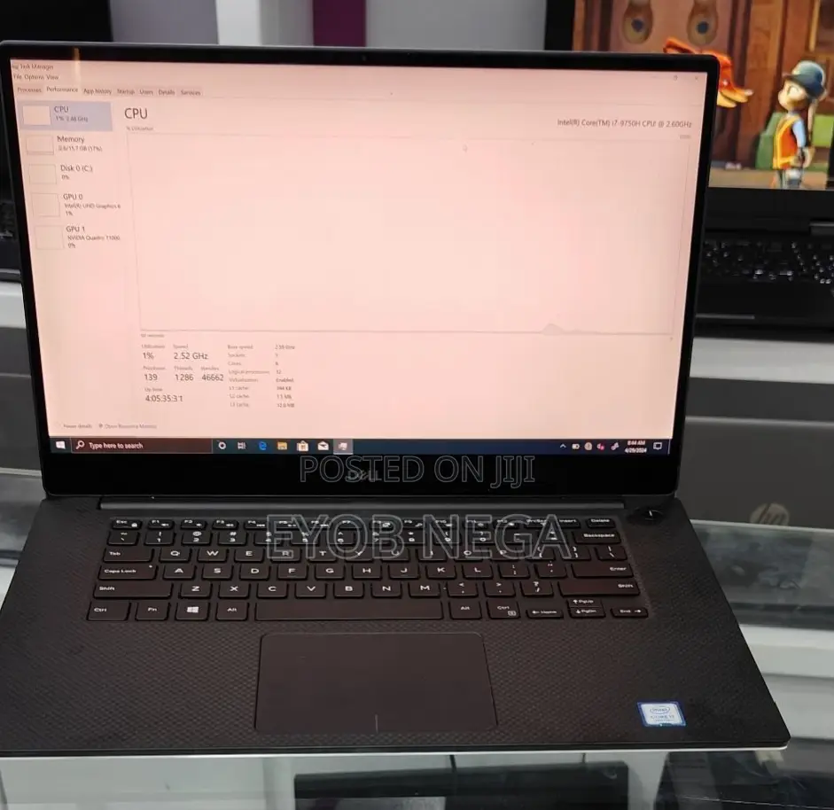 New Laptop Dell Precision 15 3520 32GB Intel Core I9 SSD 512GB