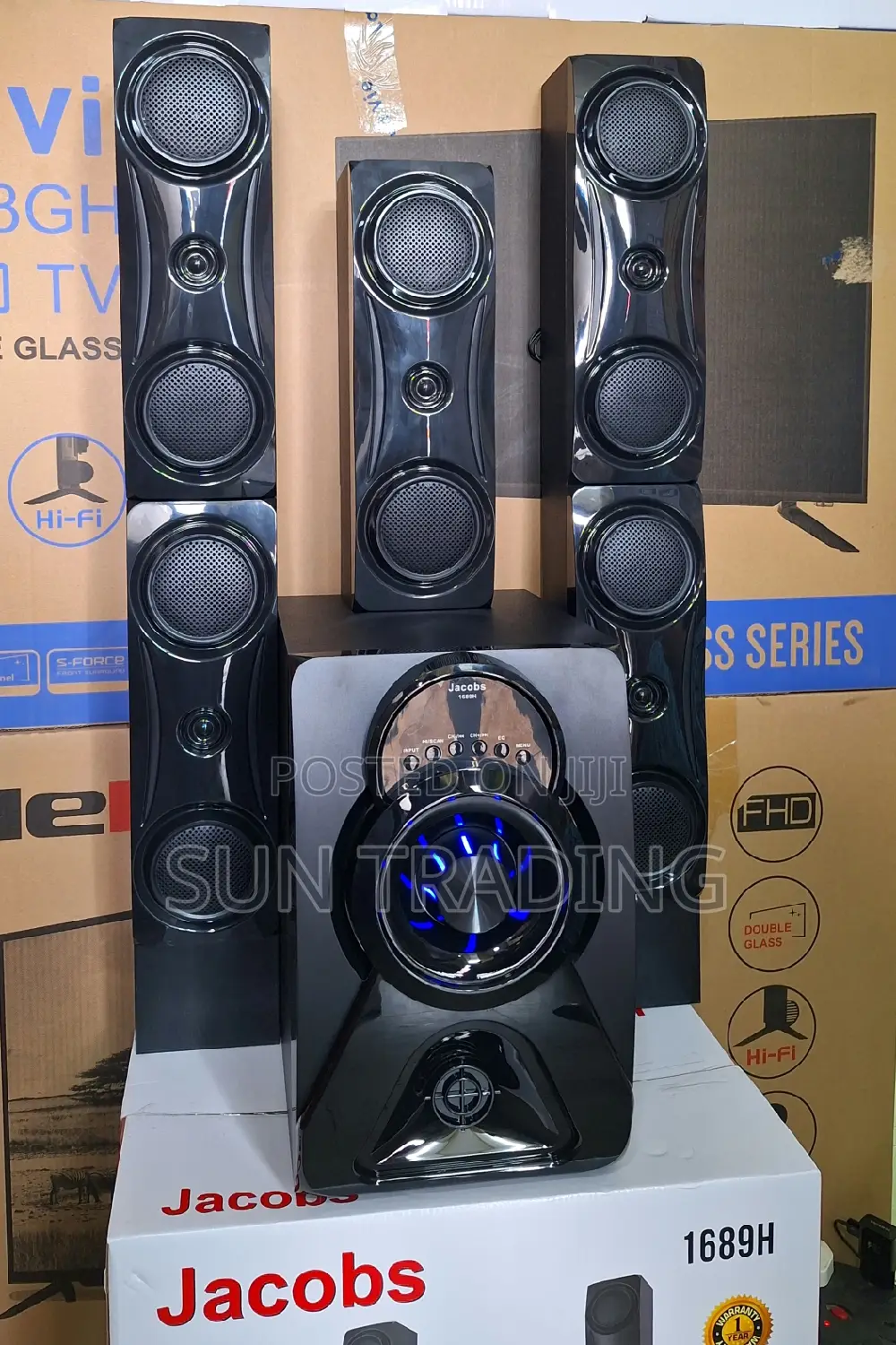 Jacobs 3.1 Multimedia Home Theater Speaker