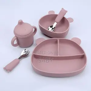 Photo - Silicone Baby Feeding Set