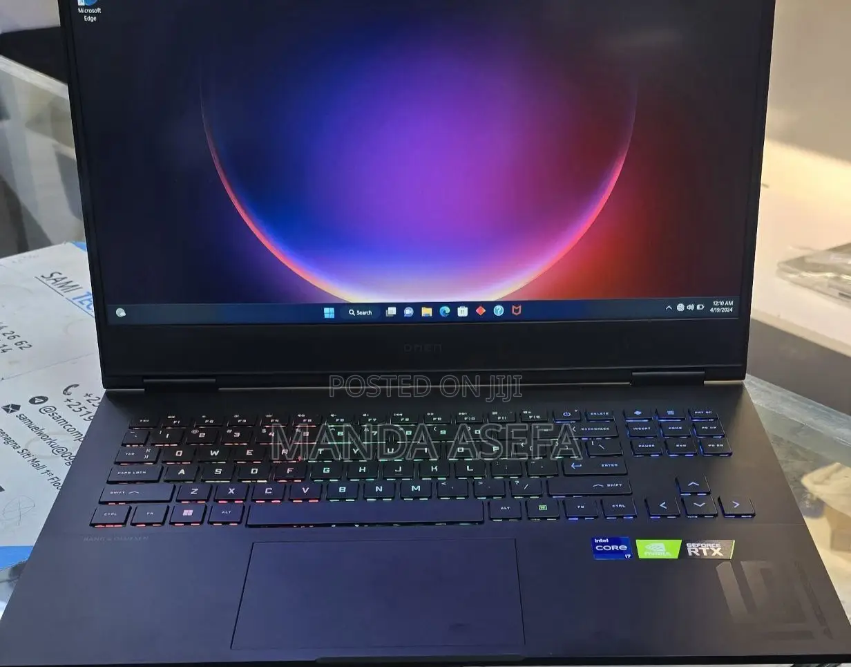 New Laptop HP Omen 16 16GB Intel Core I7 SSD 1T