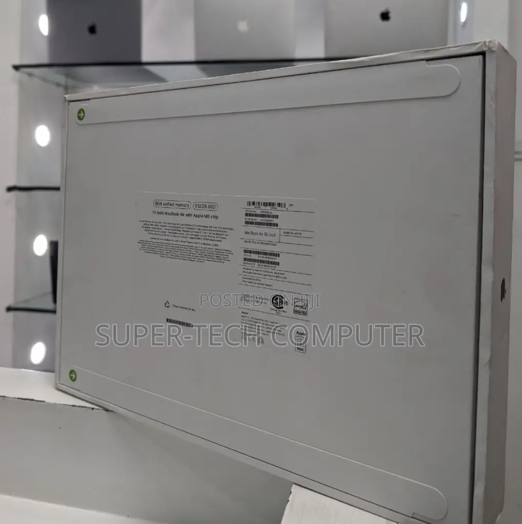 New Laptop Apple MacBook Air 2023 M2 8GB Apple M3 Pro SSD 512GB