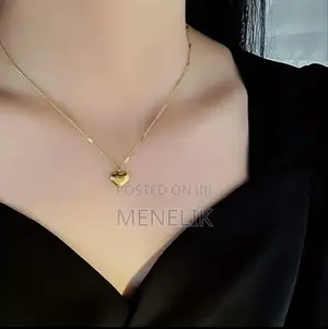 Trendy Heary Shape Necklace