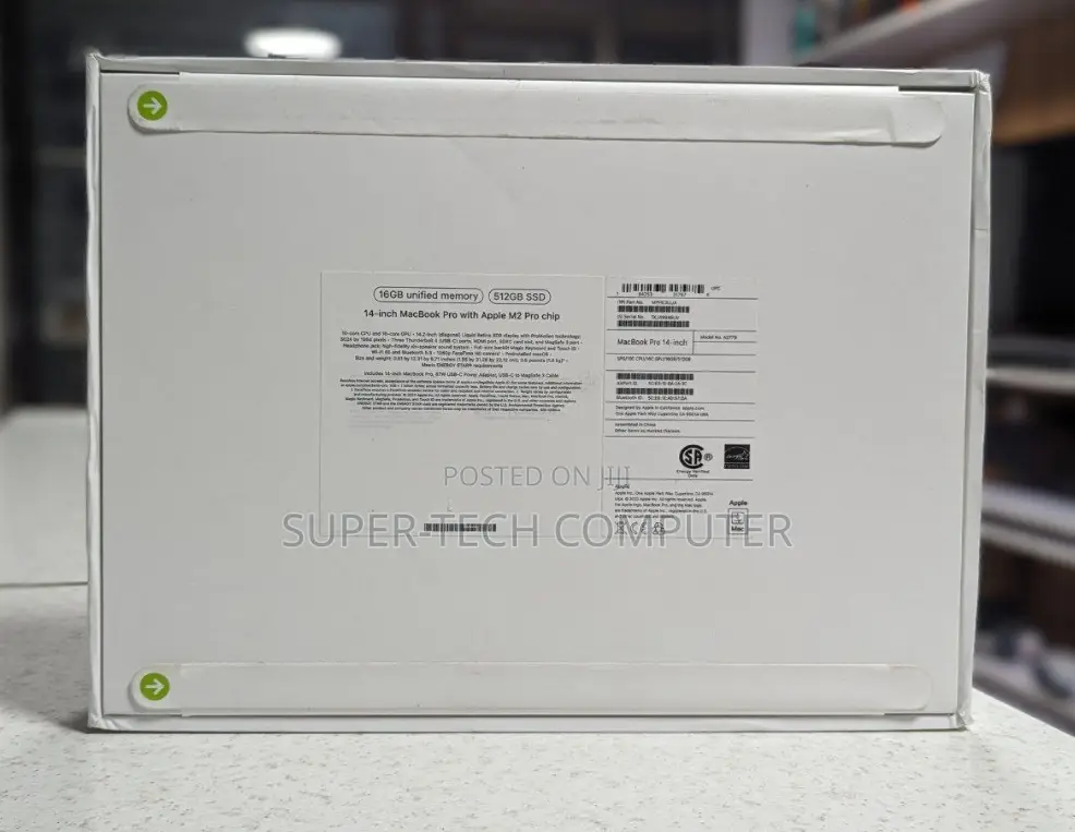 New Apple MacBook Pro 2023 M2 Max 14-Inch 16GB Apple M2 Ultra 512GB