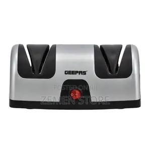 Geepas Electric Knife Sharpener ኦሪጅናል የቢላ ሞረድ ለሁሉም ቢላ ተስማሚ