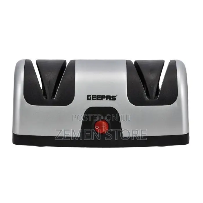 Geepas Electric Knife Sharpener ኦሪጅናል የቢላ ሞረድ ለሁሉም ቢላ ተስማሚ