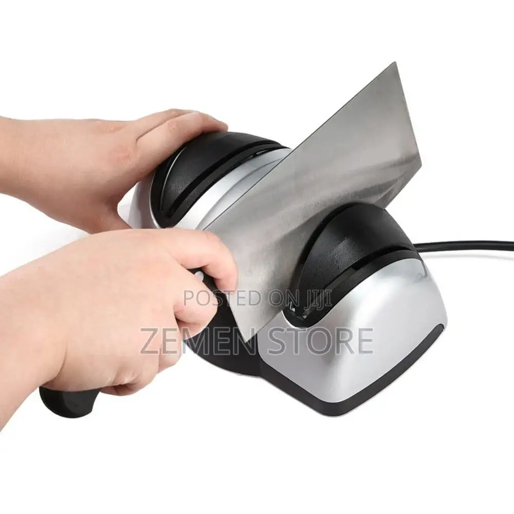 Geepas Electric Knife Sharpener ኦሪጅናል የቢላ ሞረድ ለሁሉም ቢላ ተስማሚ