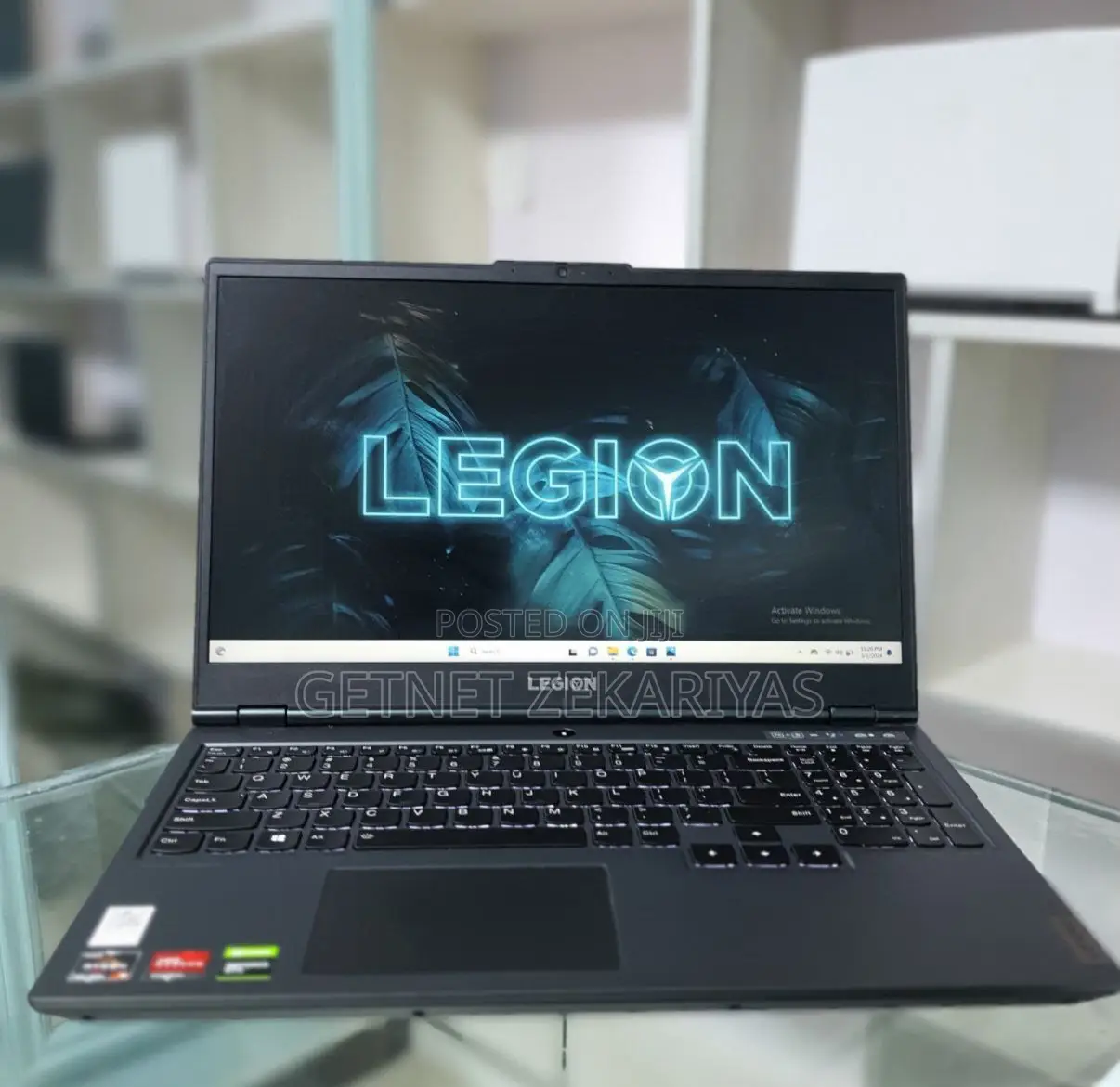 New Laptop Lenovo Legion 5 16GB AMD Ryzen 5 SSD 512GB