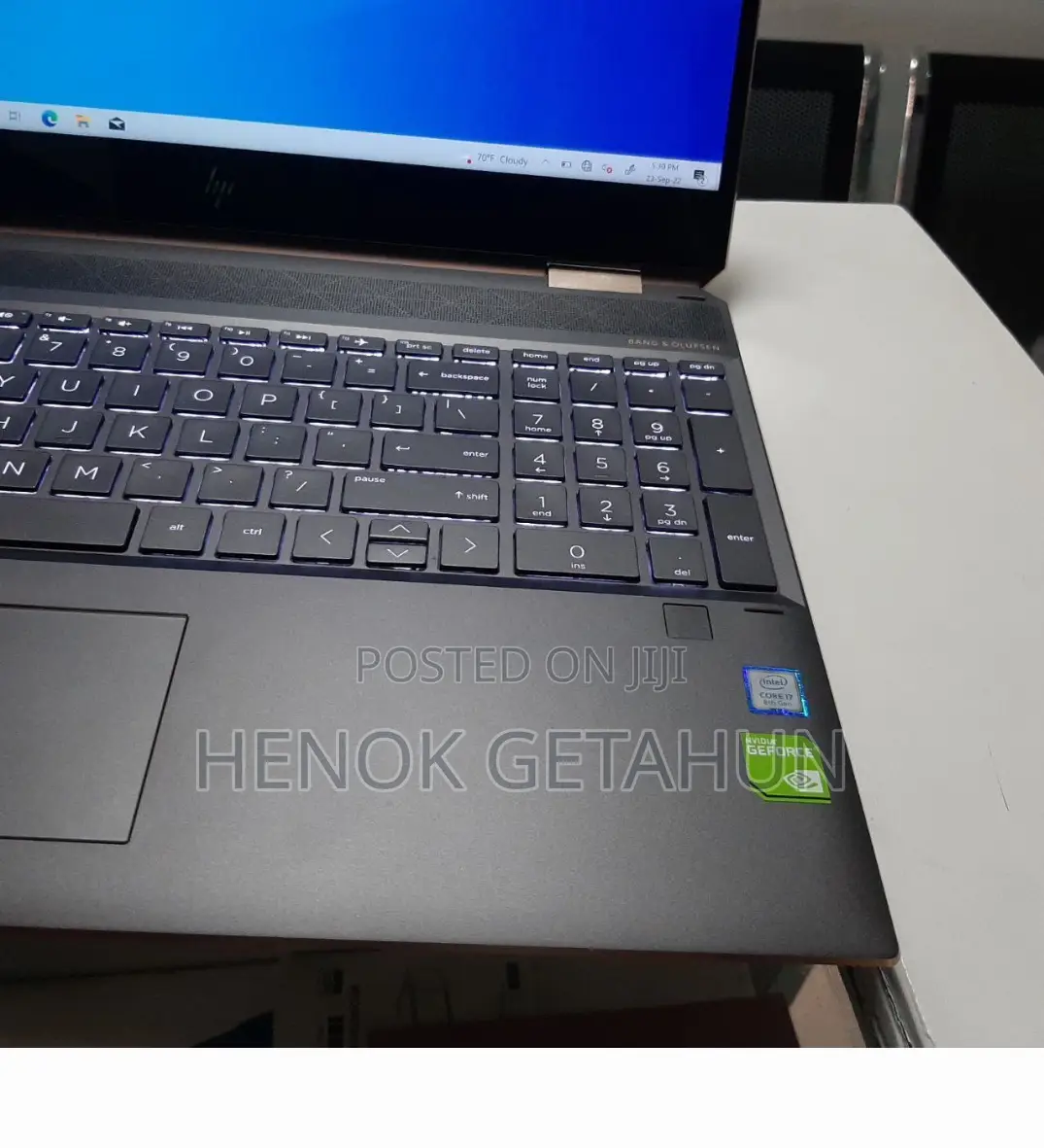New Laptop HP Spectre 16GB Intel Core I7 SSD 512GB