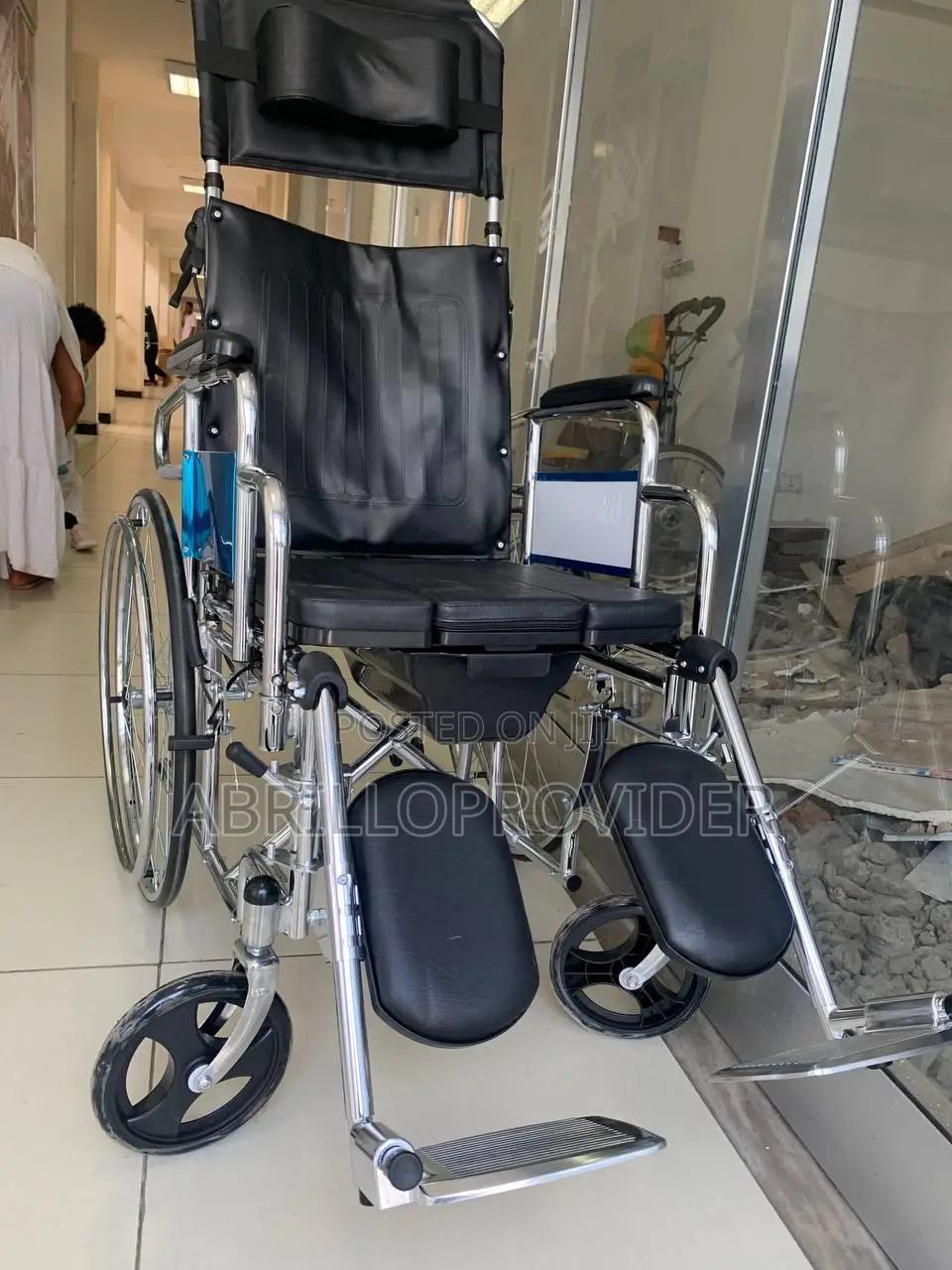 New Reclininig Wheelchair-=Wheelchair-=Wheelchair-=Commode