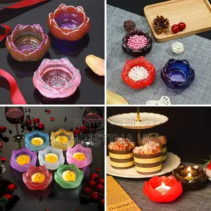 Lotus Candle Holder, Jewelry Box, Candy Bix