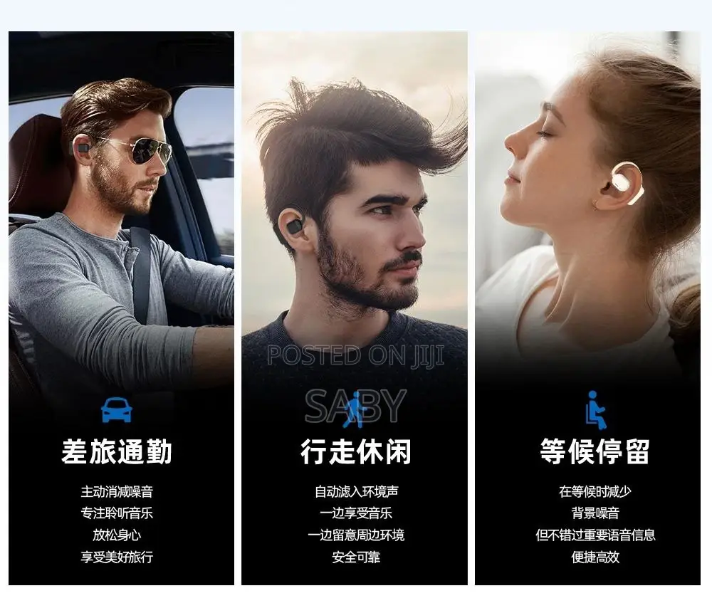 Nodizz Wireless Earphone NON- IN - EAR