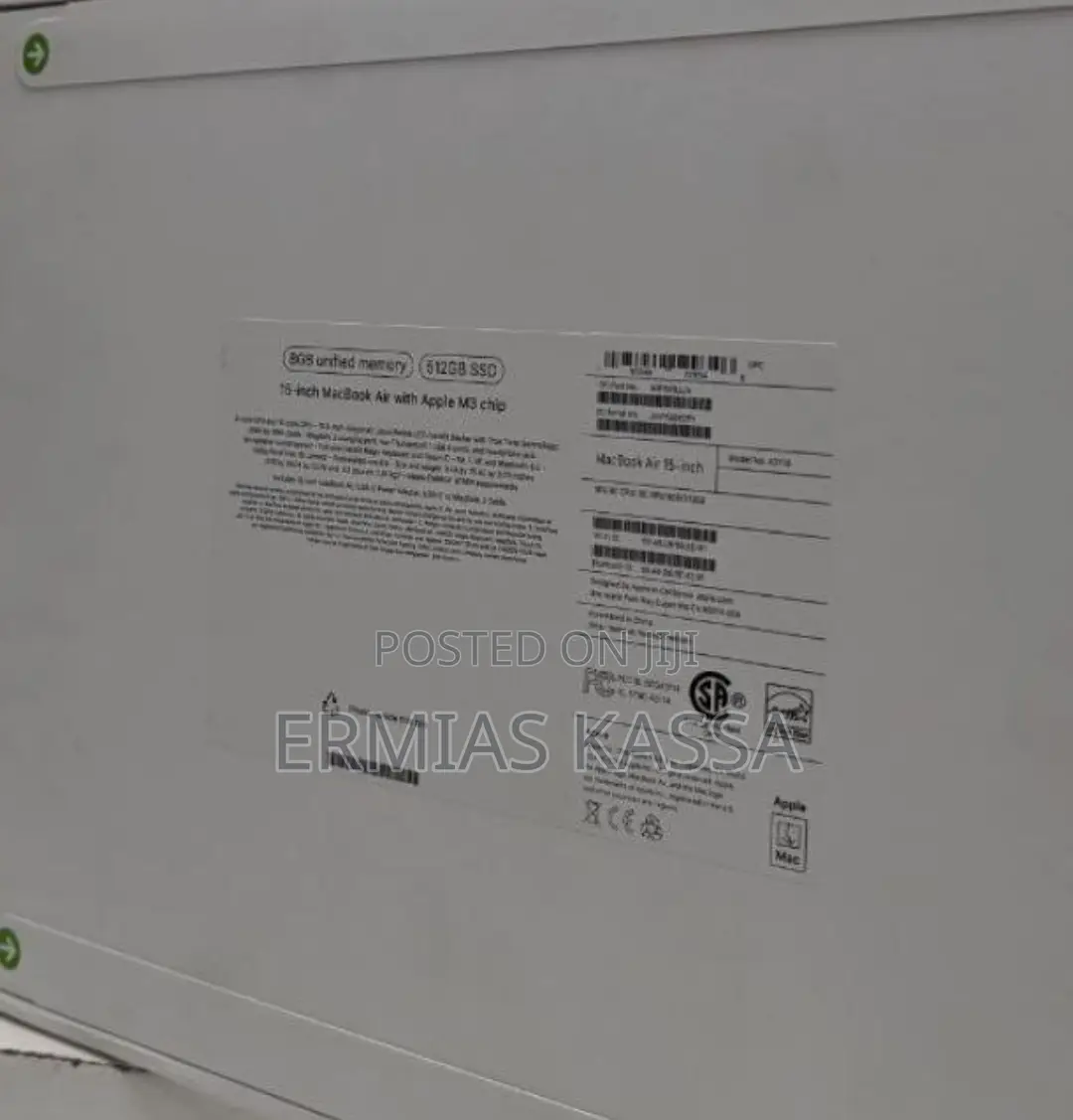 New Laptop Apple MacBook Pro 2023 M3 14-Inch 8GB Apple M3 SSD 512GB