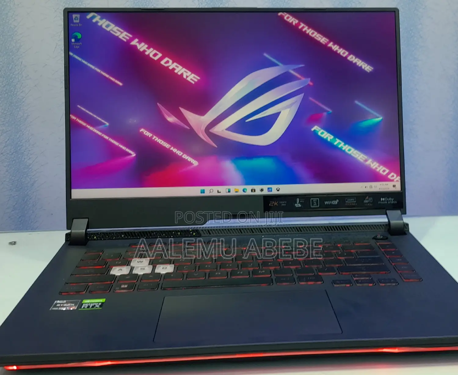 New Laptop Asus ROG Strix G15 16GB AMD Ryzen 7 SSD 1T
