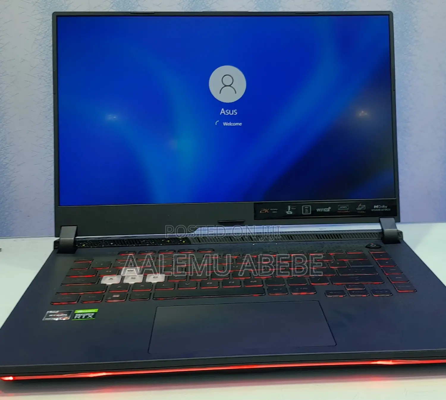 New Laptop Asus ROG Strix G15 16GB AMD Ryzen 7 SSD 1T