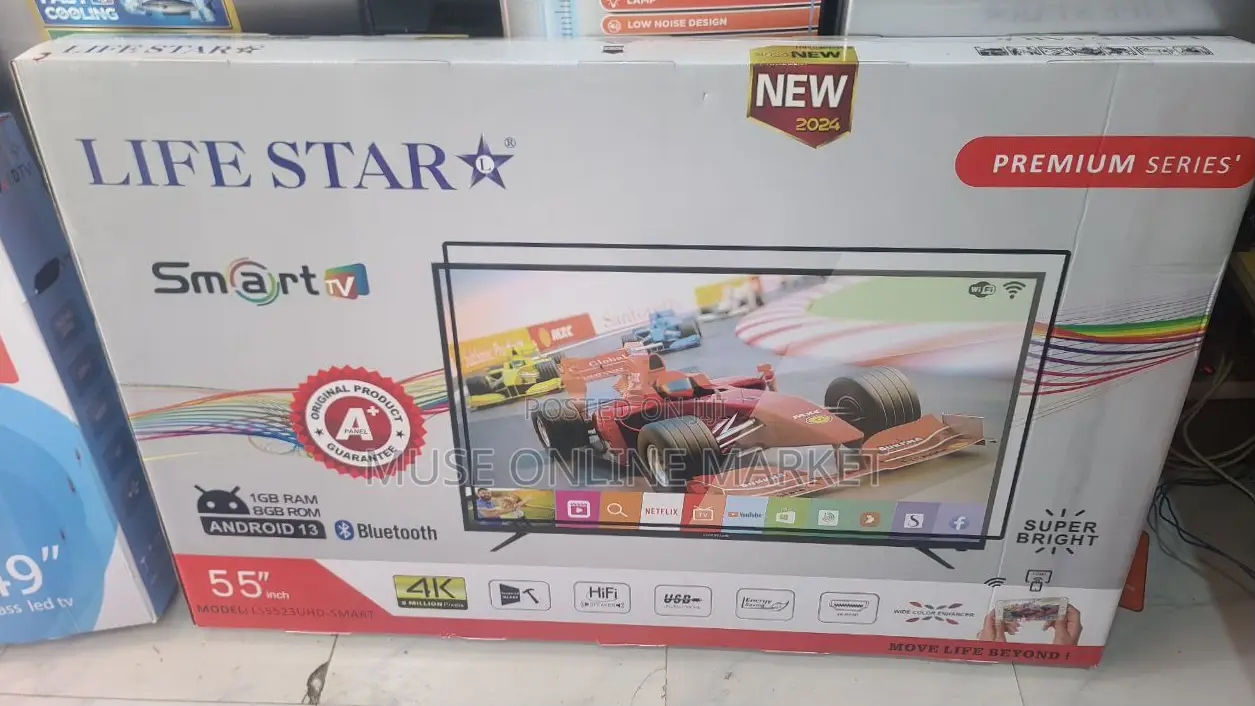 Lifestar 55" Smart Android Tv