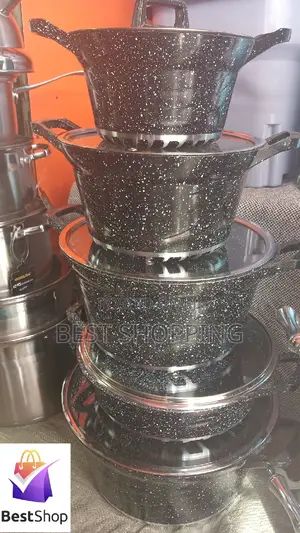 Unique High Quality Granite Cookware 5 in 1