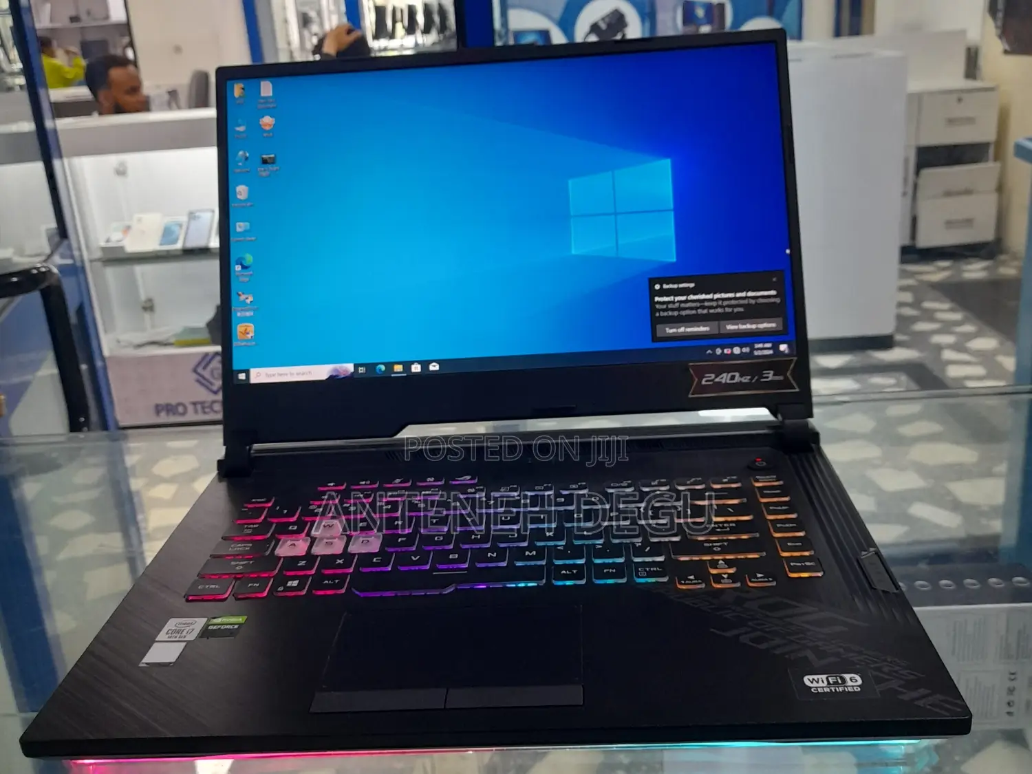 New Laptop Asus ROG Strix G15 16GB Intel Core I7 SSD 1T