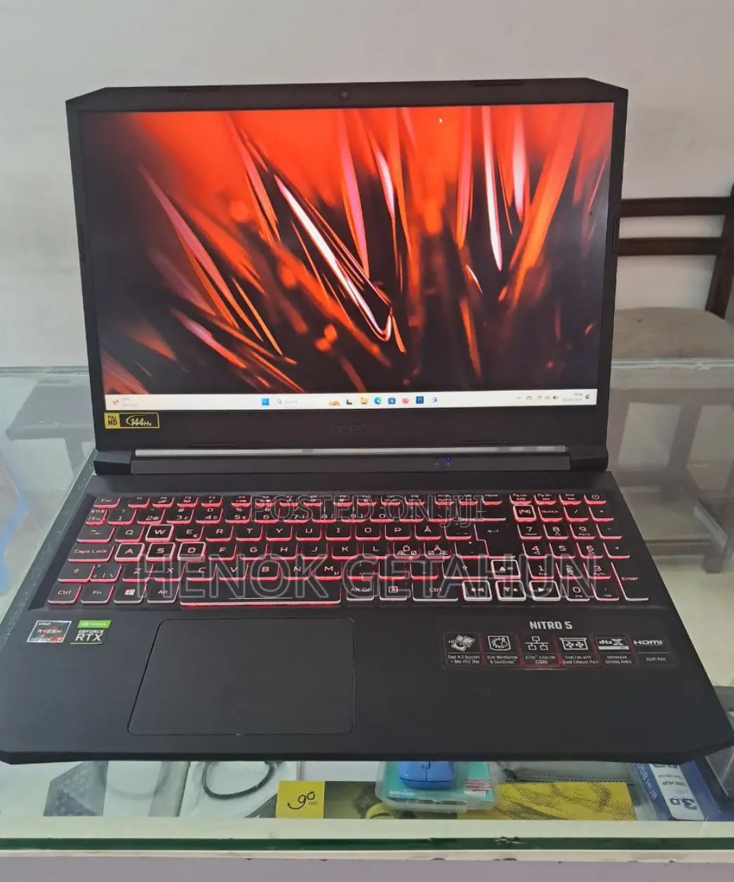 Laptop Acer Nitro 5 64GB AMD Ryzen 7 SSD 1T