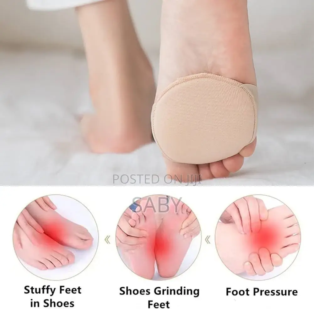 1pair Honeycomb Fabric Forefoot Pads