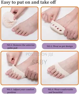 1pair Honeycomb Fabric Forefoot Pads