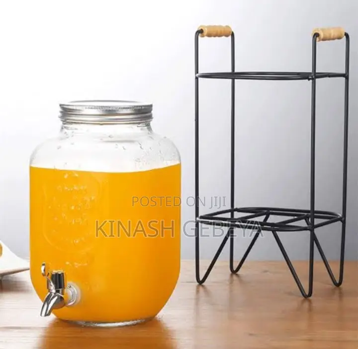 4l Glass Beverage Dispenser(መጠጥ ማቅረቢያ)