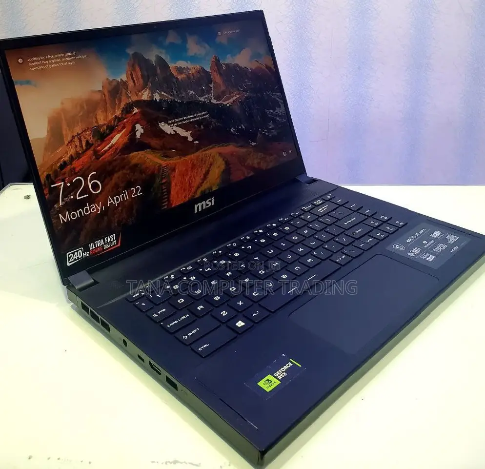 New Laptop MSI GS66 Stealth 10UH 32GB Intel Core I9 SSD 1T