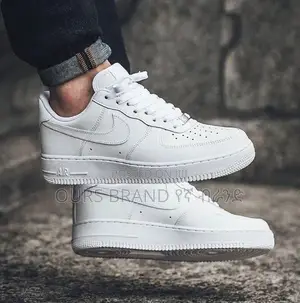 Photo - Nike Air Force Master Quality White Shoes
