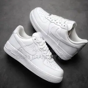 Photo - Nike Air Force Master Quality White Shoes