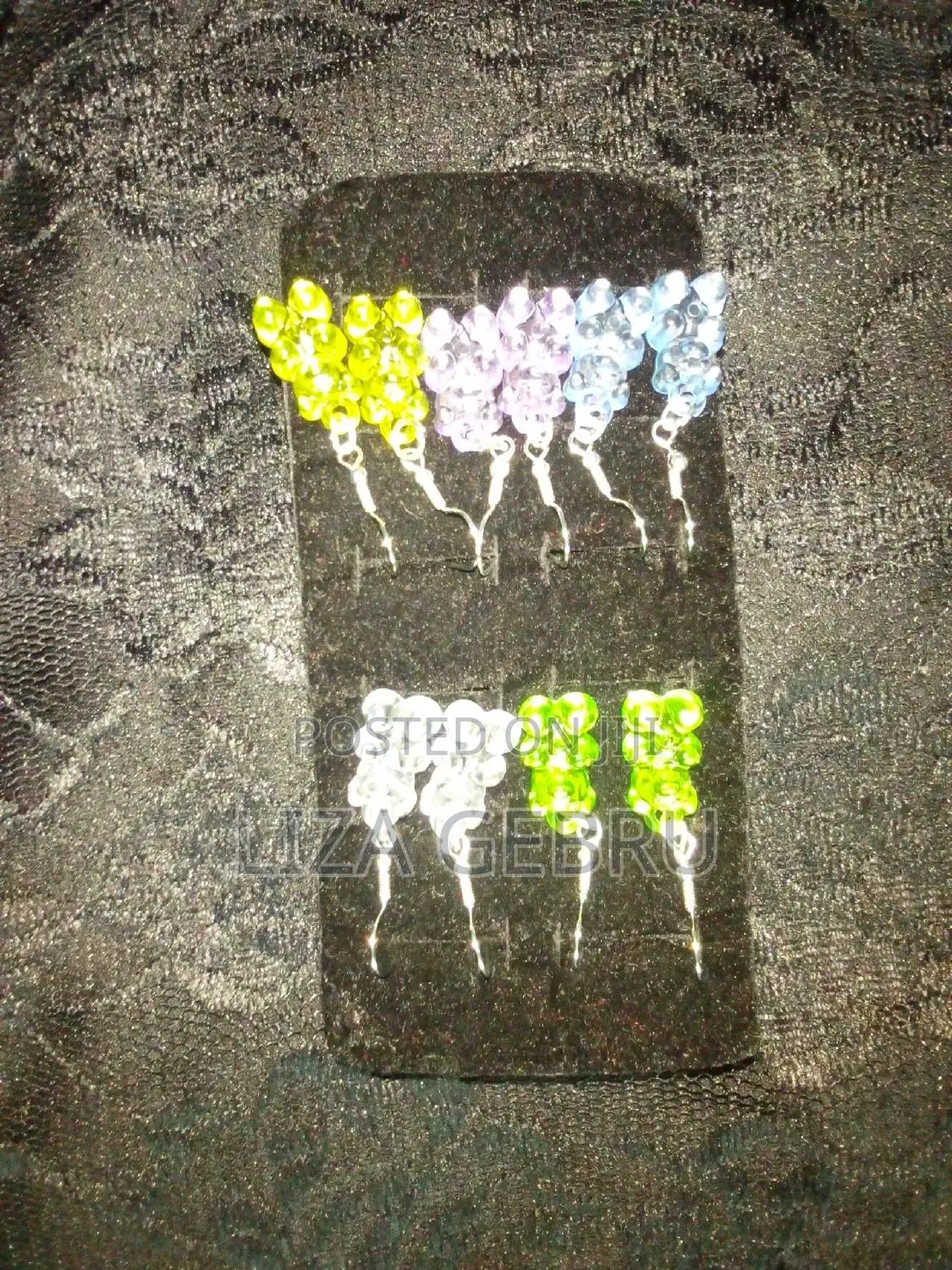 Earrings in Different Colors Are Available