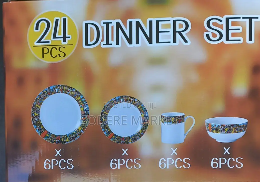 24pc Dinner Ceramic Set