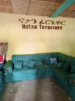 Sofa L Shape or Corner Sofa Made of Wooden Material