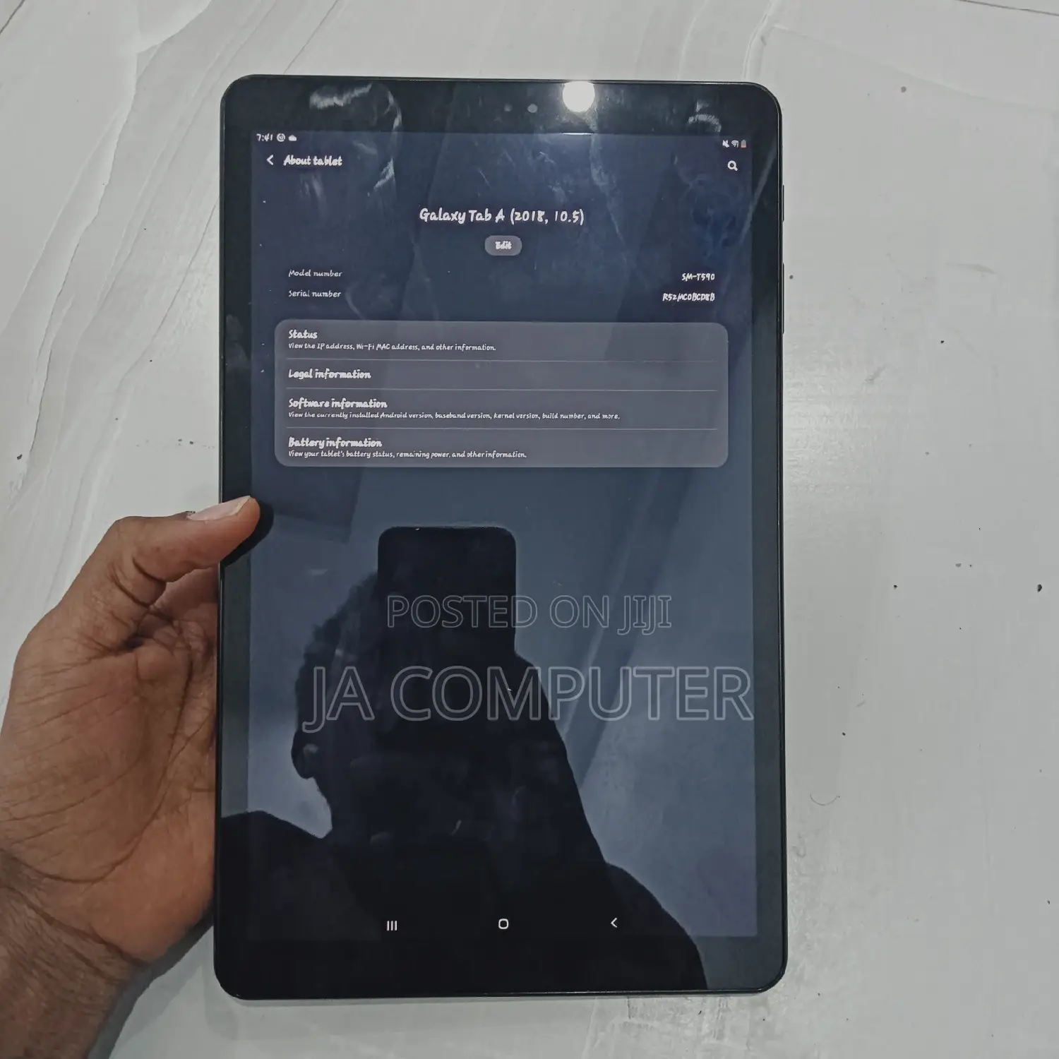 New Samsung Galaxy Tab A 8.0 (2018) 32 GB Black