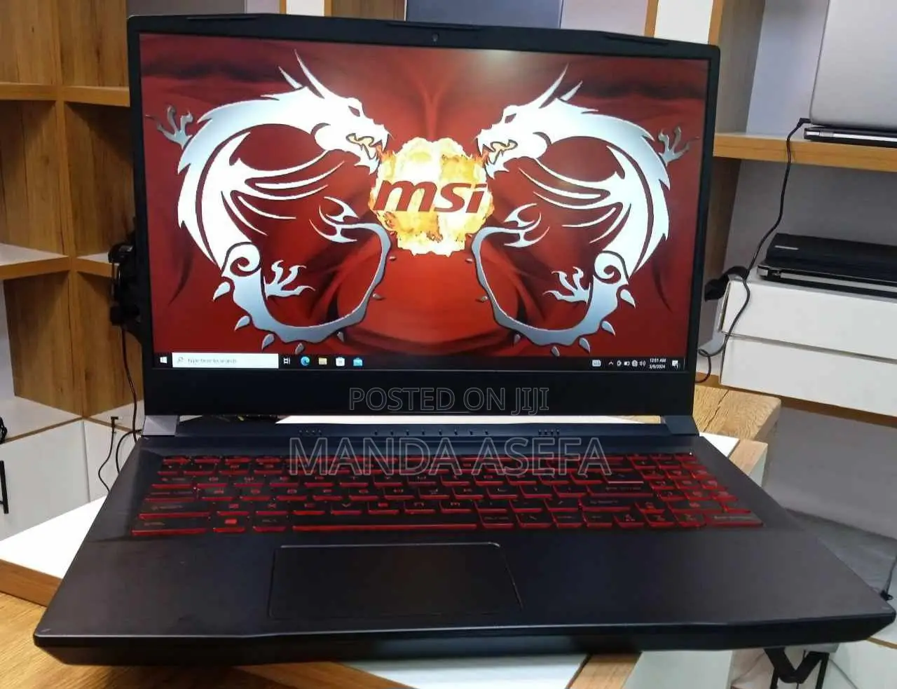 New Laptop MSI Katana GF66 16GB Intel Core I7 SSD 1T
