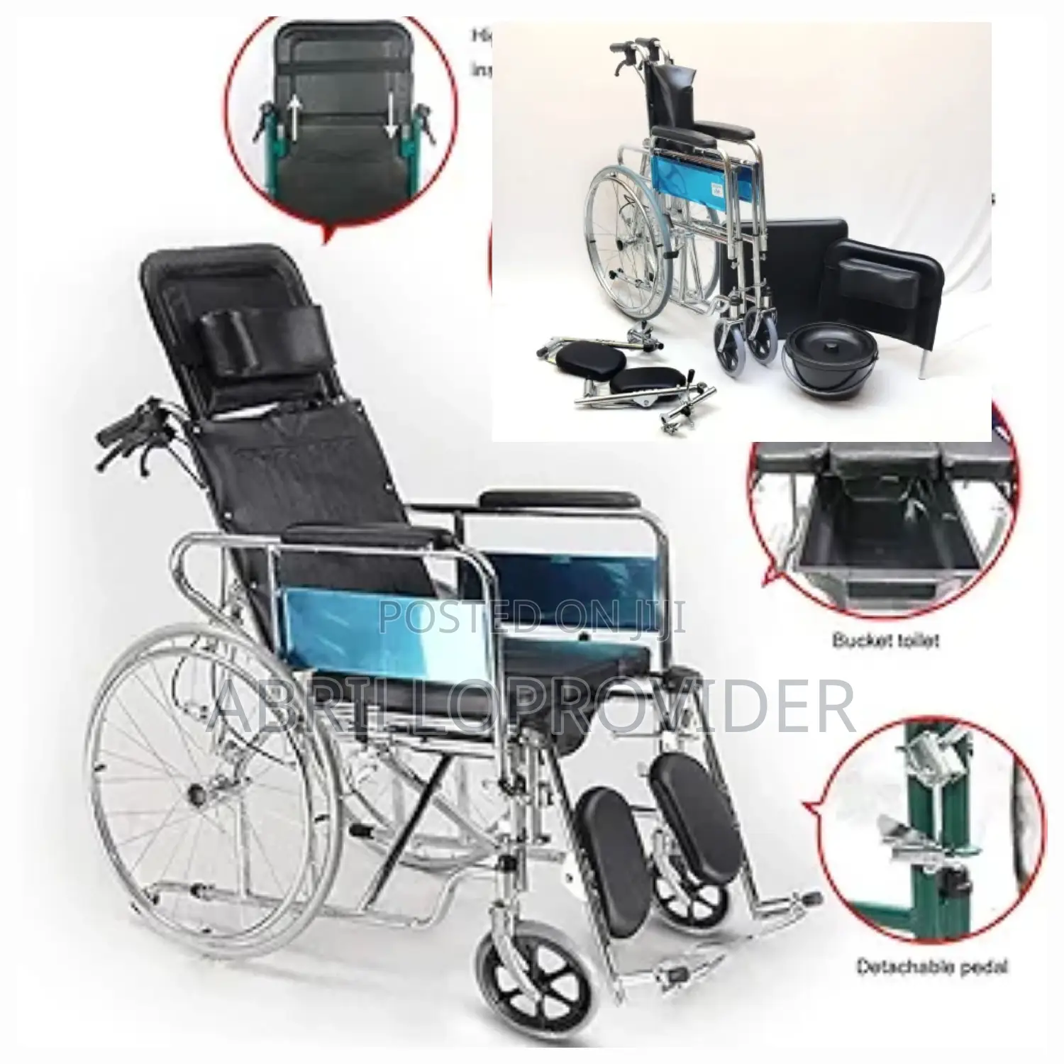 Shower±Commode±Toilet Wheelchair|\Wheelchair|\Wheelchair|\