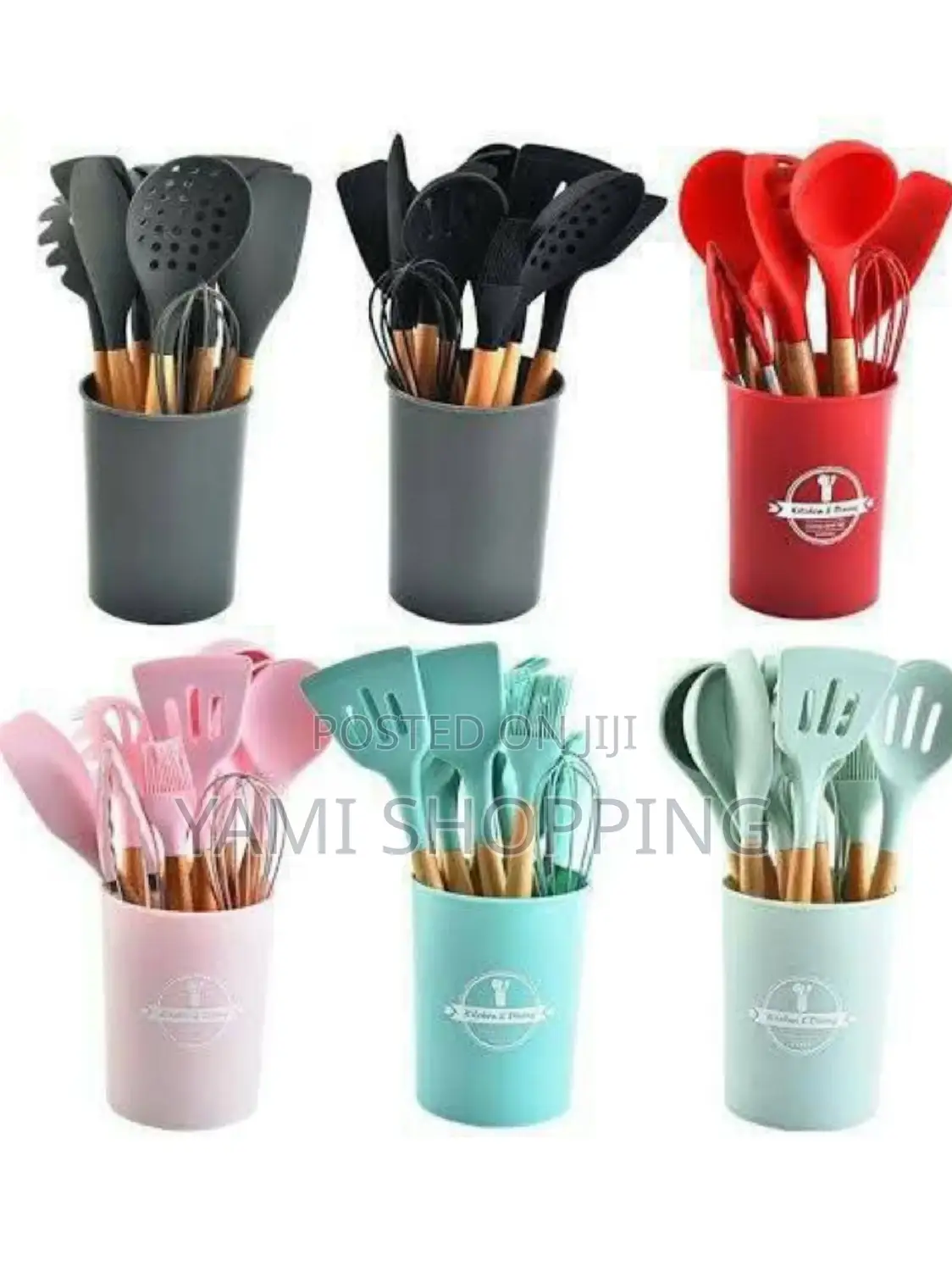 12pcs Silcone Kitchen Utensils Set