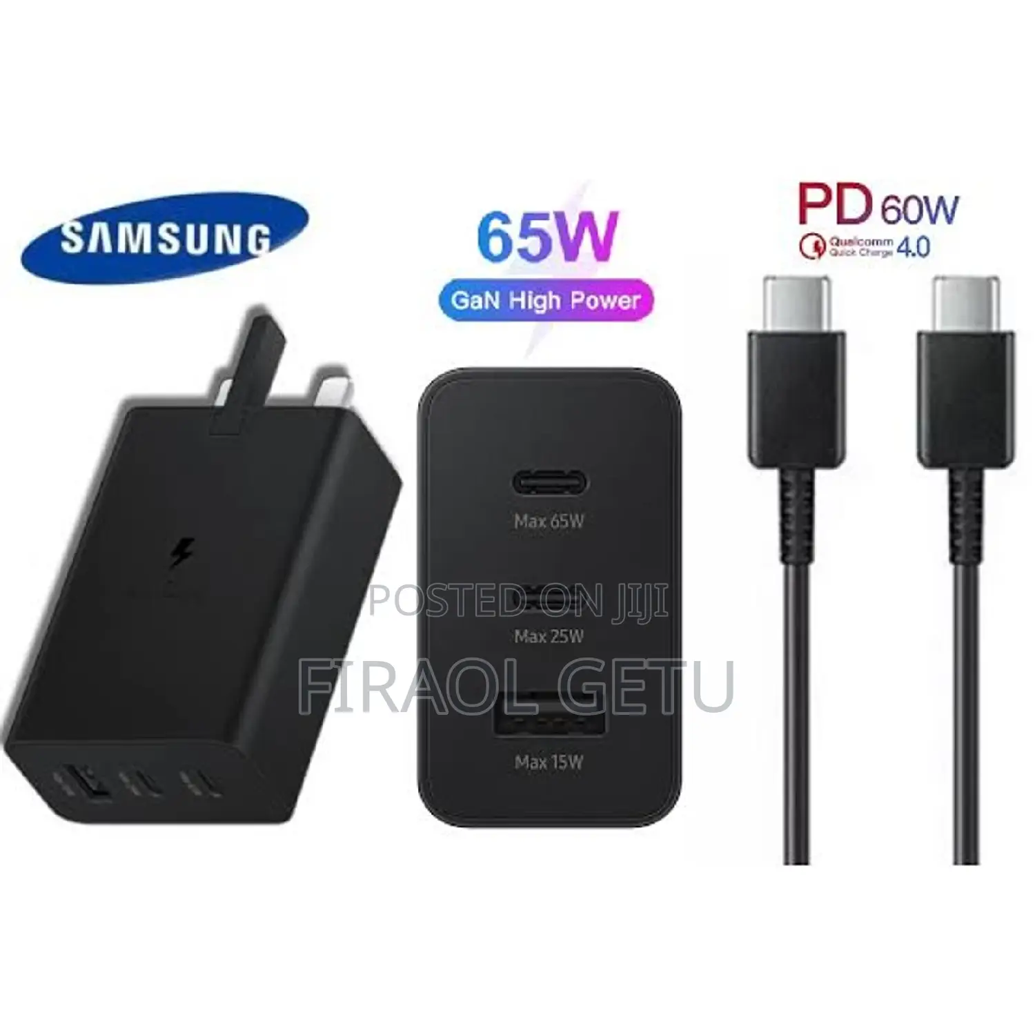 45w Pd Power Adapter Trio Fast Charger