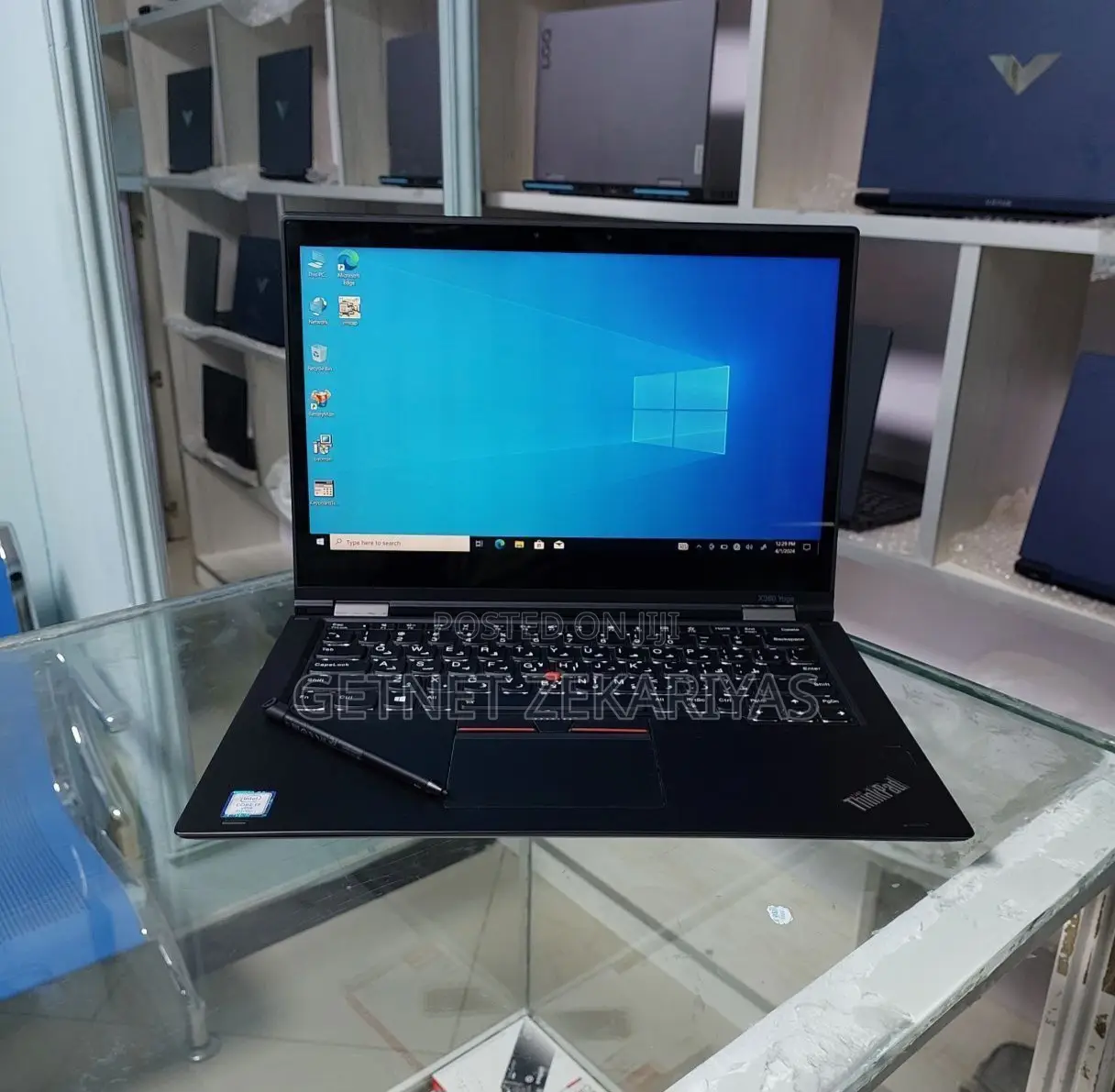 New Laptop Lenovo ThinkPad X380 Yoga 16GB Intel Core I7 SSD 512GB