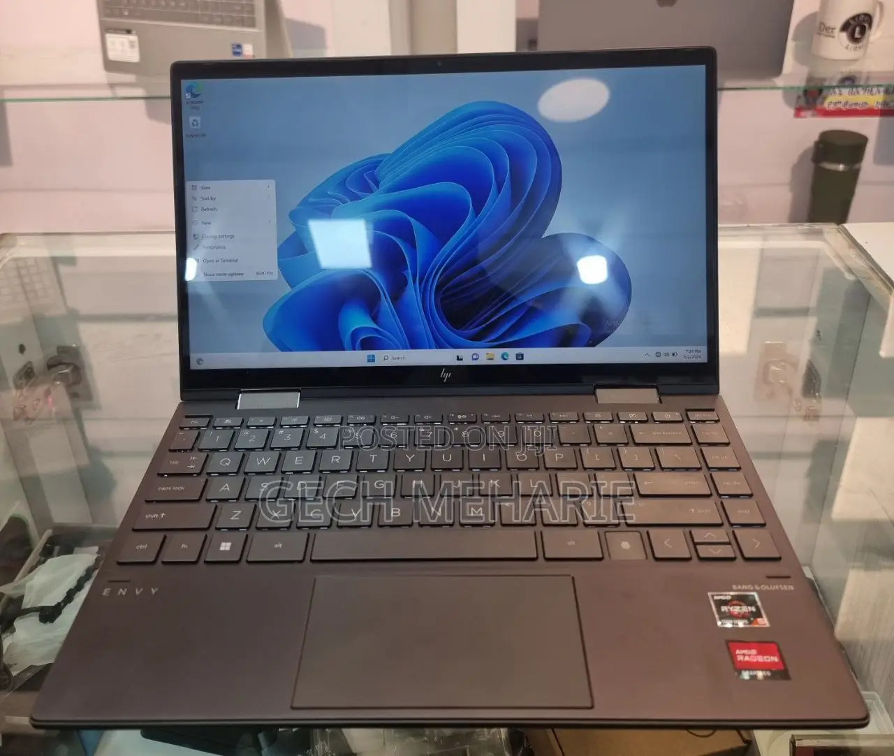 New Laptop HP Envy X360 16GB AMD Ryzen 5 SSD 512GB
