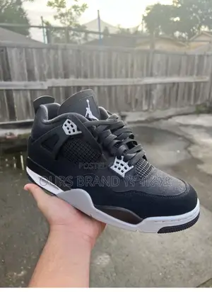 Air Jordan 4 Black High Master Quality Luxurious Sneakers 
