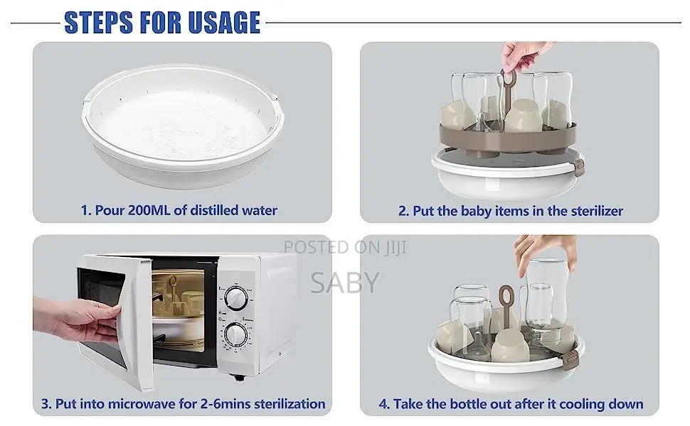 Baby Bottle Sterilizer Microwave
