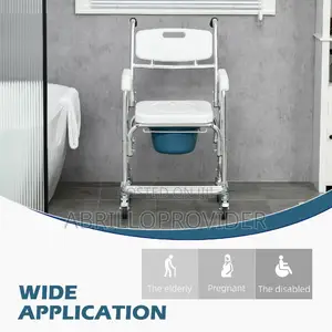 Toilet Wheelchair|Commode Wheelchair|Shower Wheelchair|New