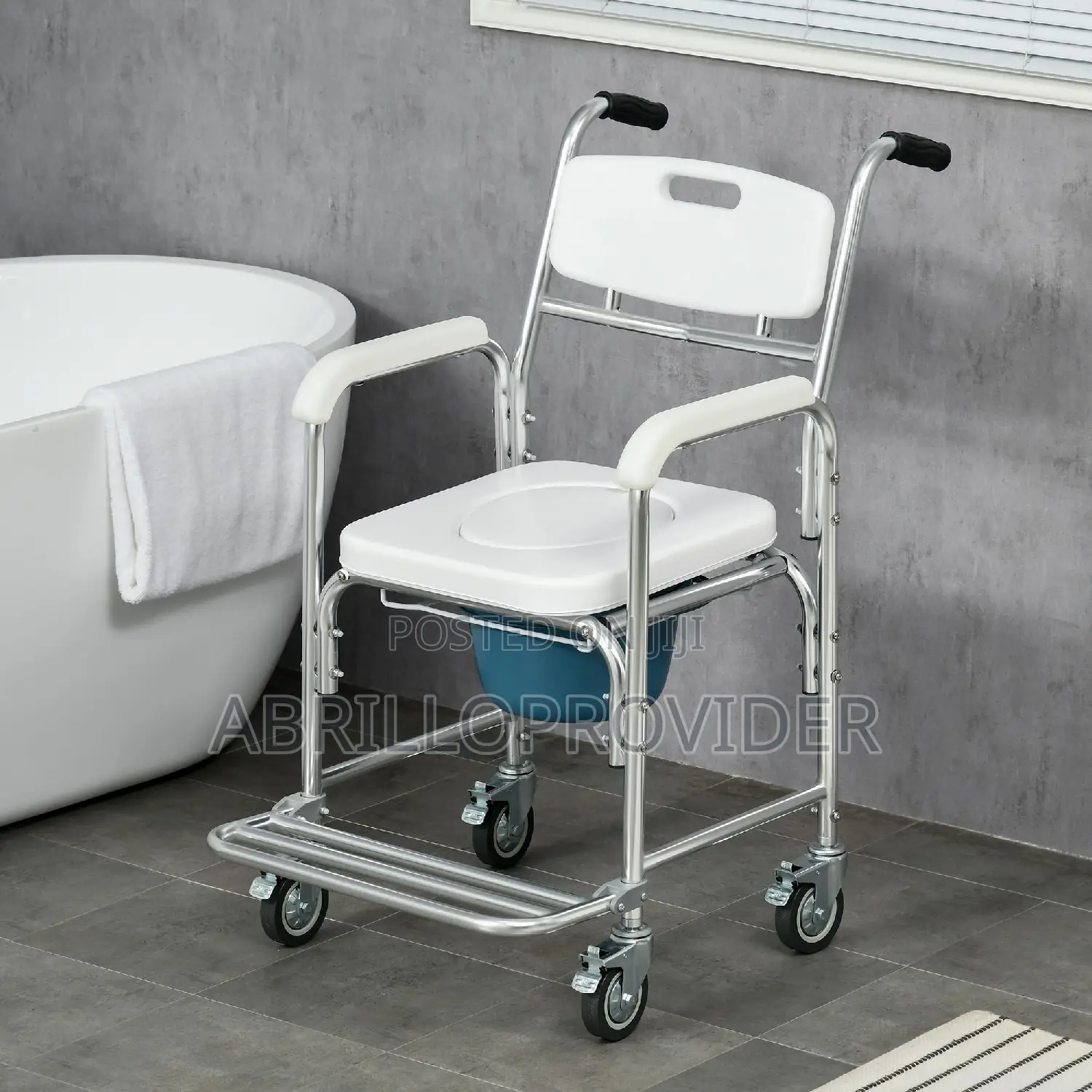 Shower Chair¡Commode Chair¡Toilet Wheelchair¿Wheelchair¡