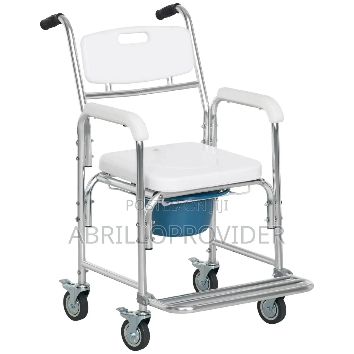 4 in 1 Chair|Commode Chair|Toilet Chair|Wheelchair|Comfort