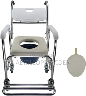Photo - Wheelchair Shower Transport Chair Bathroom Bath Stool