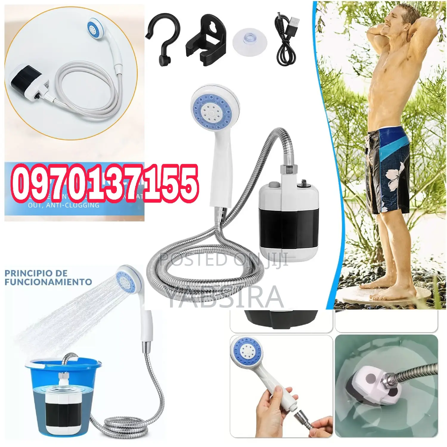 Portable Outdoor Shower Pump