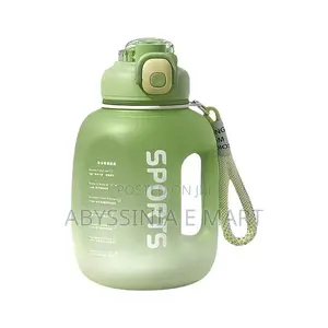 1.7L Sport Water Bottle With Straw