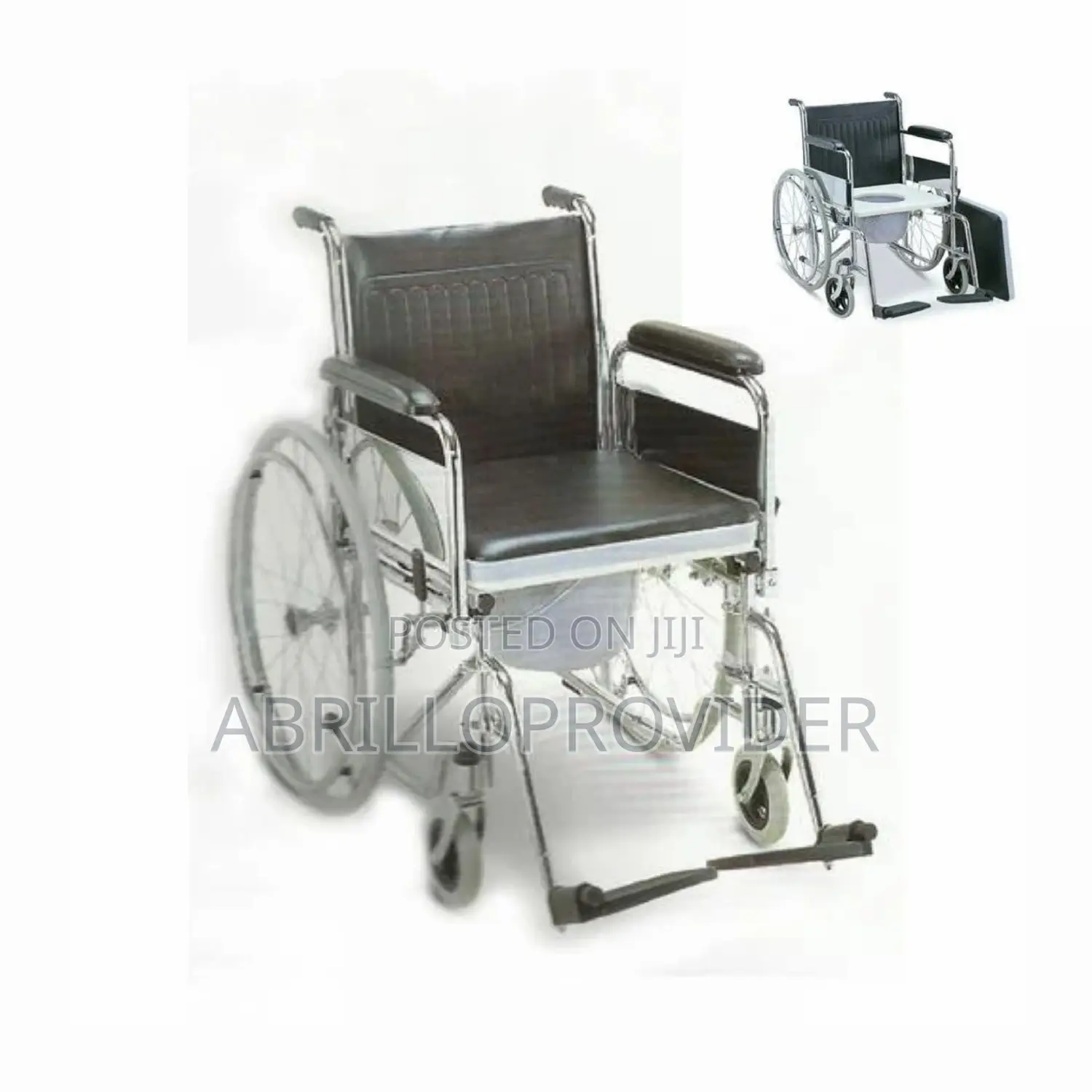Commodes Wheelchair, Size: 670x1050x510 Mm