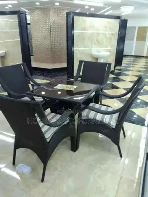 Photo - Garden Square Table and Chair የጋርደን ጠረጴዛ እና ወንበር