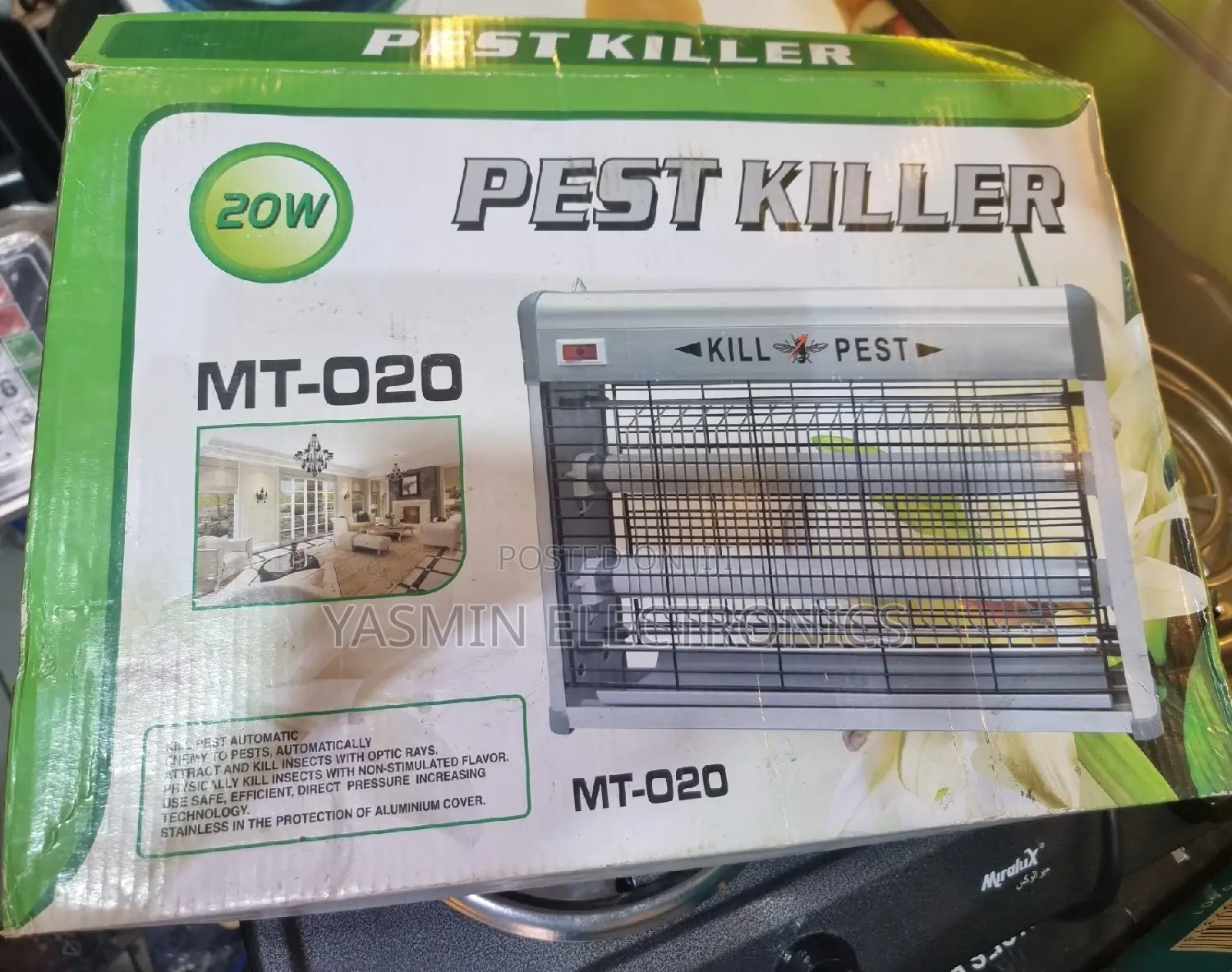 Pest Killers ዝንብ መግደያ ኤሌክትሪክ 20w for in Free Deliver