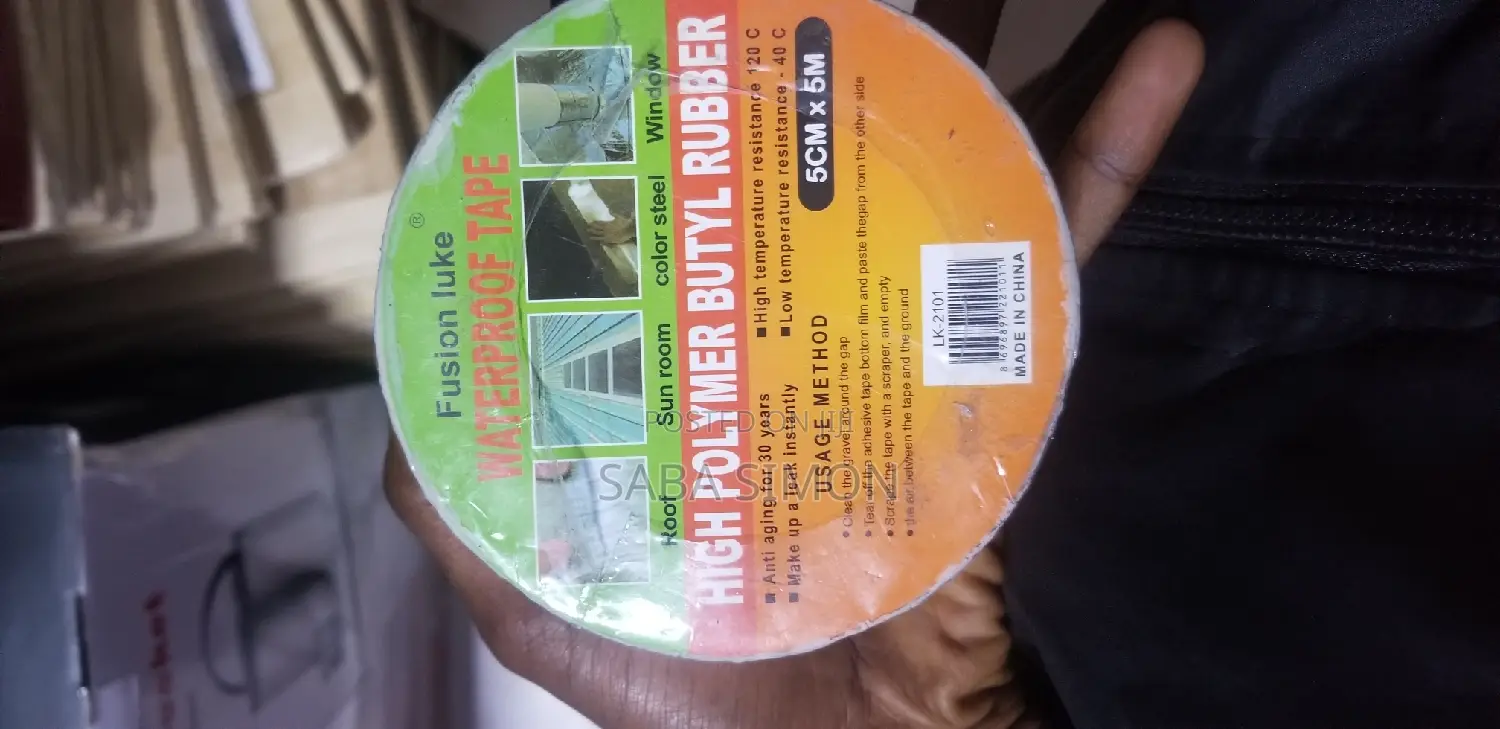  Waterproof Tape ለሮቶ፥ለጣሪያ እና ለቧንቧ Leakage መጠገኛ
